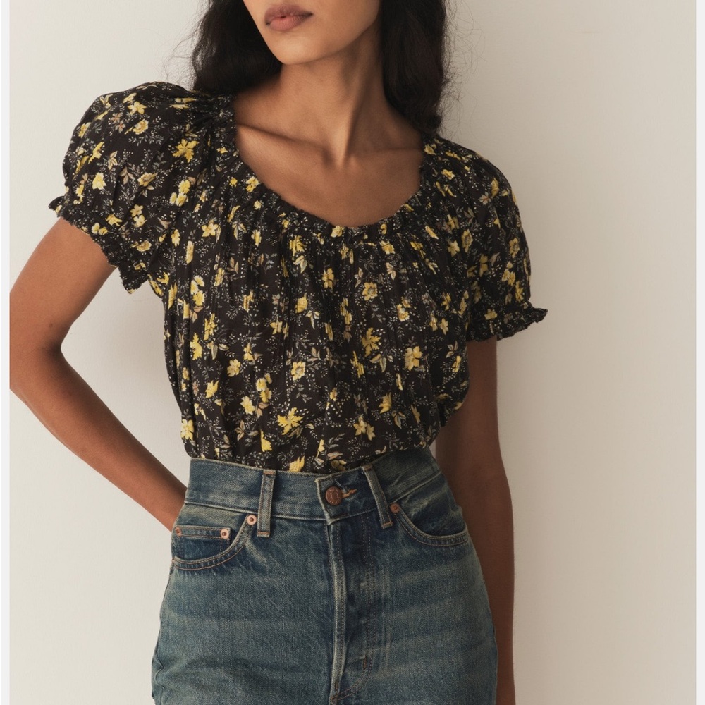 Doen Black Frederica Blouse